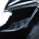 LOEWE Hand Bag Leather 2way Black Silver Auth ep14013-23