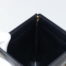 Christian Dior Trotter Canvas Clutch Bag Navy Gold Auth ep14016-15