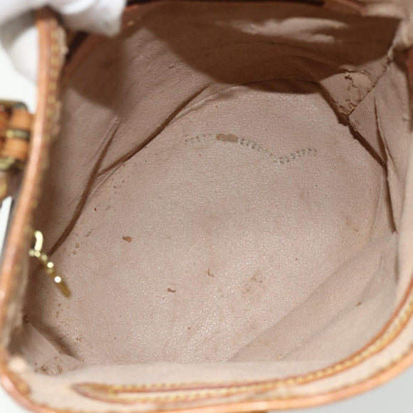 LOUIS VUITTON Monogram Bucket PM Shoulder Bag M42238 LV Auth ep14017