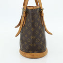 LOUIS VUITTON Monogram Bucket PM Shoulder Bag M42238 LV Auth ep14017-4