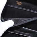 GUCCI Horsebit Shoulder Bag Leather Black Gold Auth ep14024-12