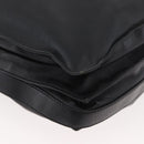 LOEWE Shoulder Bag Leather Black Silver Auth ep14025-10