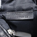 LOEWE Shoulder Bag Leather Black Silver Auth ep14025-21
