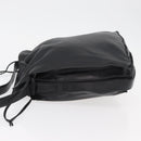LOEWE Shoulder Bag Leather Black Silver Auth ep14025-5