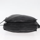 LOEWE Shoulder Bag Leather Black Silver Auth ep14025-9