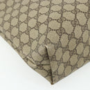 GUCCI GG Supreme Web Sherry Line Tote Bag PVC Beige 40 02 003 Auth ep14026-13