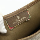 GUCCI GG Supreme Web Sherry Line Tote Bag PVC Beige 40 02 003 Auth ep14026-15