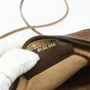 GUCCI GG Supreme Web Sherry Line Bag PVC Beige Gold 89 02 066 Auth ep14029-12