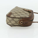 GUCCI GG Supreme Web Sherry Line Bag PVC Beige Gold 89 02 066 Auth ep14029-4