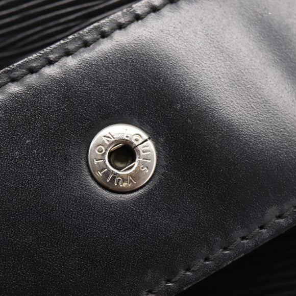 LOUIS VUITTON Epi Sac Depaule GM Schoudertas Zwart M80155 LV Auth ep14032