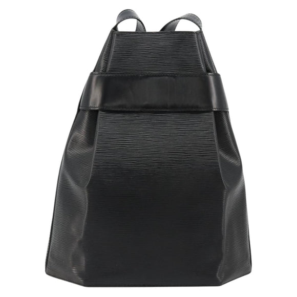 LOUIS VUITTON Epi Sac Depaule GM Schoudertas Zwart M80155 LV Auth ep14032