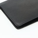 LOUIS VUITTON Epi Pochette Homme Clutch Bag Black M52522 LV Auth ep14034-16
