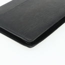 LOUIS VUITTON Epi Pochette Homme Clutch Bag Black M52522 LV Auth ep14034-14
