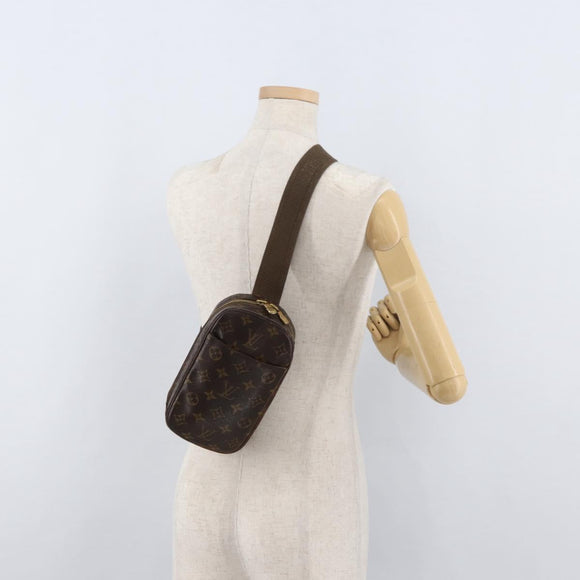 LOUIS VUITTON Monogram Pochette Gange Shoulder Bag M51870 LV Auth ep14035