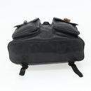 GUCCI Bamboo Backpack Leather Black Gold 003 2040 0016 Auth ep14048-11
