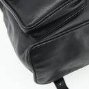 GUCCI Bamboo Backpack Leather Black Gold 003 2040 0016 Auth ep14048-13