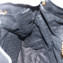 GUCCI Bamboo Backpack Leather Black Gold 003 2040 0016 Auth ep14048-21