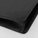 LOUIS VUITTON Epi Pochette Homme Clutch Bag Black M52522 LV Auth ep14051-10