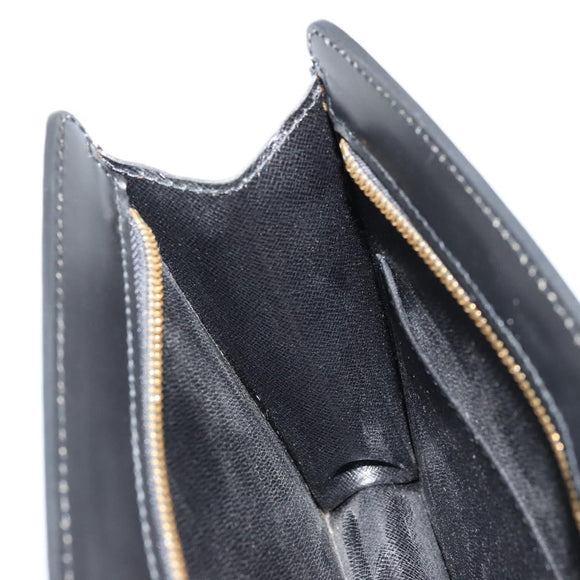 LOUIS VUITTON Epi Pochette Homme Clutch Bag Black M52522 LV Auth ep14051