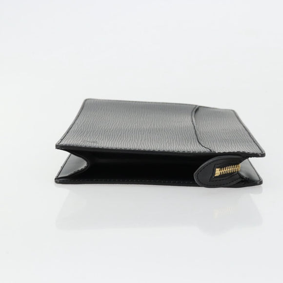 LOUIS VUITTON Epi Pochette Homme Clutch Bag Black M52522 LV Auth ep14051