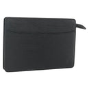 LOUIS VUITTON Epi Pochette Homme Clutch Bag Black M52522 LV Auth ep14052-1