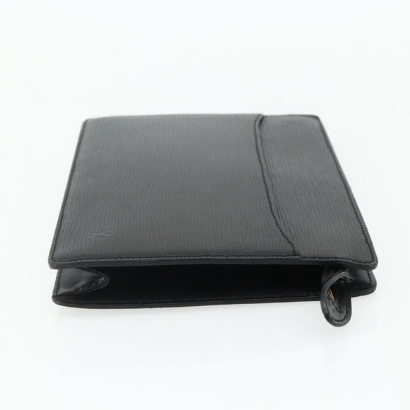 LOUIS VUITTON Epi Pochette Homme Clutch Bag Black M52522 LV Auth ep14052