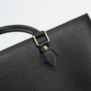 LOUIS VUITTON Epi Sac Plat Hand Bag Black M59082 LV Auth ep14056A-17