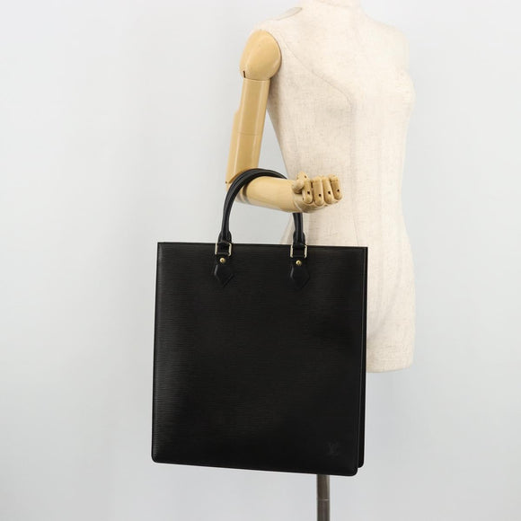 LOUIS VUITTON Epi Sac Plat Hand Bag Black M59082 LV Auth ep14056A