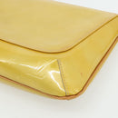 LOUIS VUITTON Monogram Vernis Thompson Street Bag Beige M91301 LV Auth ep14057A-15