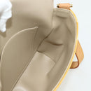 LOUIS VUITTON Monogram Vernis Thompson Street Bag Beige M91301 LV Auth ep14057A-18