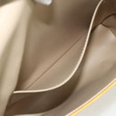 LOUIS VUITTON Monogram Vernis Thompson Street Bag Beige M91301 LV Auth ep14057A-20