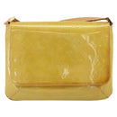 LOUIS VUITTON Monogram Vernis Thompson Street Bag Beige M91301 LV Auth ep14057A-13