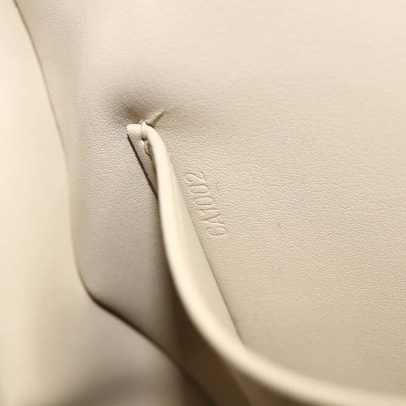 LOUIS VUITTON Monogram Vernis Thompson Street Bag Beige M91301 LV Auth ep14057A