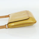 LOUIS VUITTON Monogram Vernis Thompson Street Bag Beige M91301 LV Auth ep14057A-3