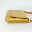 LOUIS VUITTON Monogram Vernis Thompson Street Bag Beige M91301 LV Auth ep14057A-4