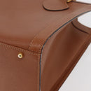 GUCCI Bamboo Hand Bag Leather Brown Gold 002 123 0260 Auth ep14063-15
