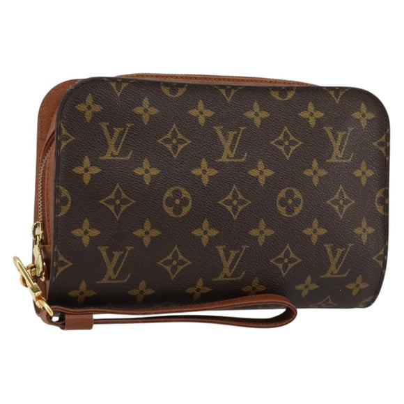 LOUIS VUITTON Monogram Orsay Clutch Bag M51790 LV Auth ep14064