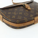 LOUIS VUITTON Monogram Jeune Fille MM Shoulder Bag M51226 LV Auth ep14067-14