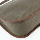 GUCCI Shoulder Bag Canvas Beige Gold Auth ep14080-14