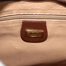 GUCCI Shoulder Bag Canvas Beige Gold Auth ep14080-18