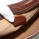 GUCCI Shoulder Bag Canvas Beige Gold Auth ep14080-12
