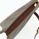 GUCCI Shoulder Bag Canvas Beige Gold Auth ep14080-6
