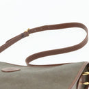 GUCCI Shoulder Bag Canvas Beige Gold Auth ep14080-8