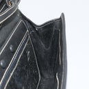 Christian Dior Shoulder Bag Leather Black Gold Auth ep14089-19