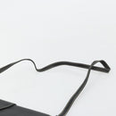 Christian Dior Shoulder Bag Leather Black Gold Auth ep14089-8