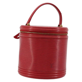 LOUIS VUITTON Epi Cannes Hand Bag Red M48037 LV Auth ep14100