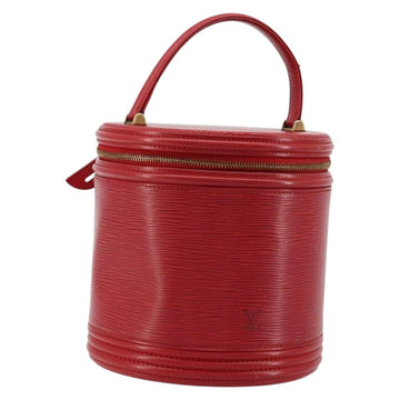 LOUIS VUITTON Epi Cannes Hand Bag Red M48037 LV Auth ep14100