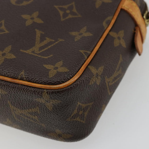 LOUIS VUITTON Monogram Compiegne 23 Clutch Bag M51847 LV Auth ep14103