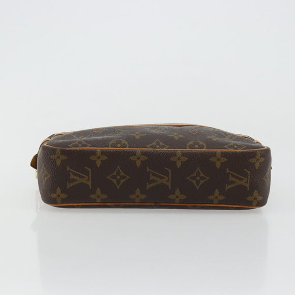 LOUIS VUITTON Monogram Compiegne 23 Clutch Bag M51847 LV Auth ep14103