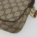 GUCCI GG Supreme Shoulder Bag Beige Gold 97 02 068 Auth ep14104-15